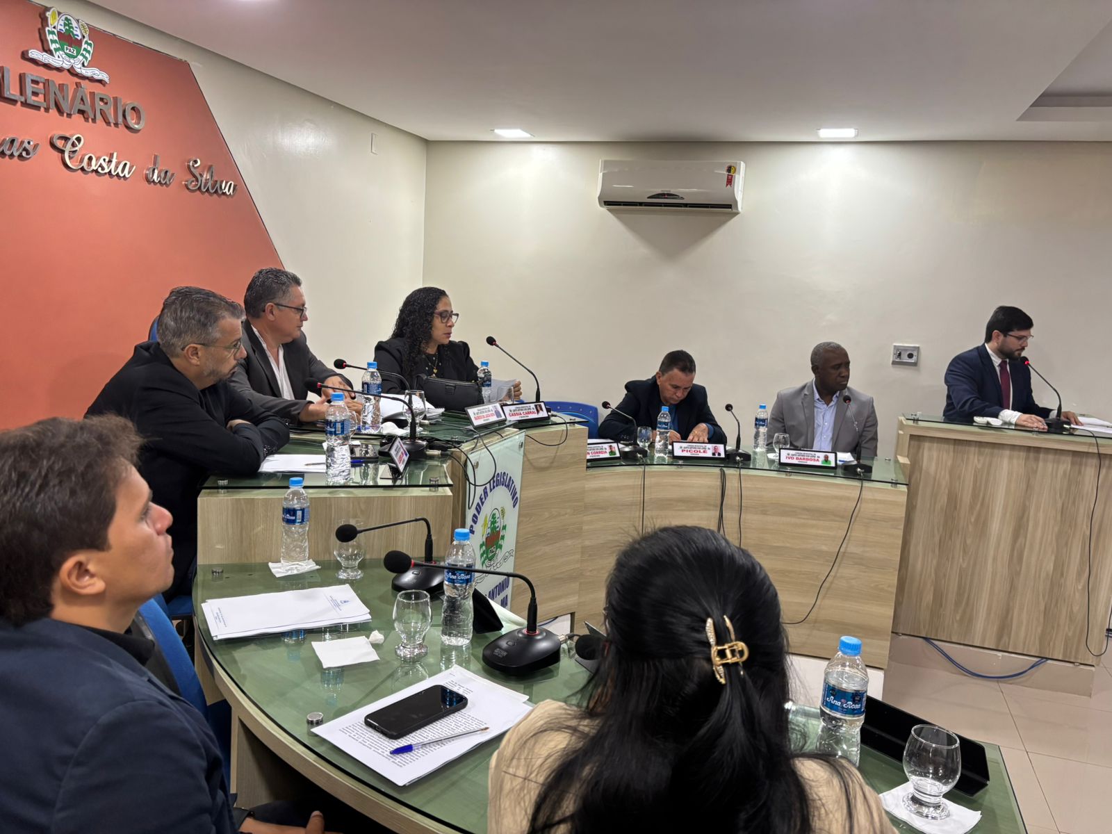 Câmara Municipal recebe estudantes da Unidade Integrada Ananias Murad durante sessão plenária