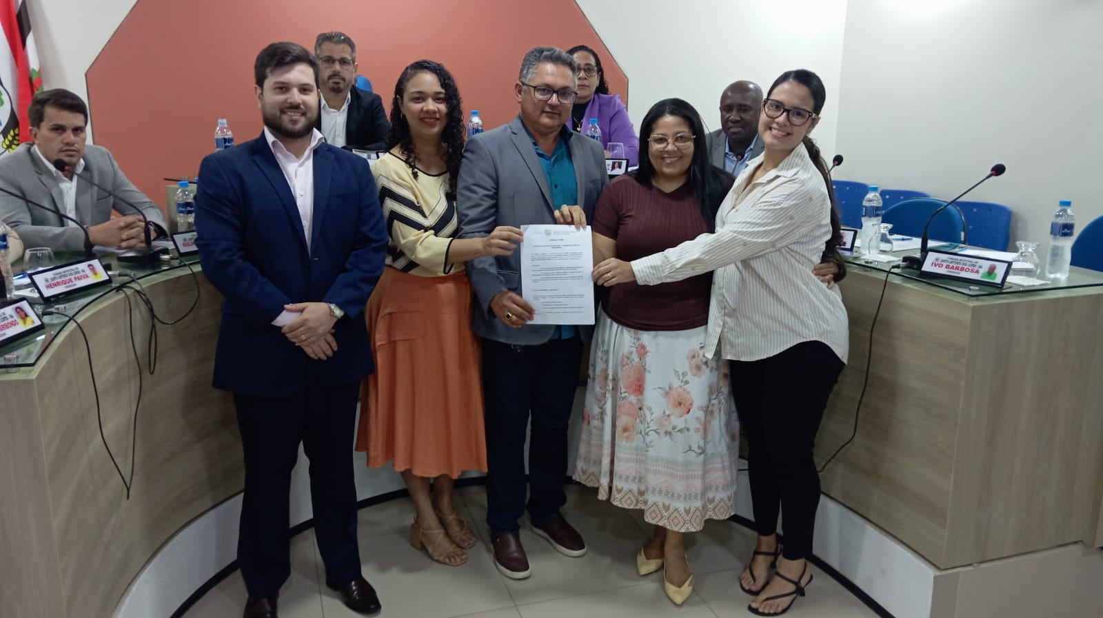 Câmara Municipal firma termo de cooperação com a Secretaria Municipal da Mulher para fortalecer...