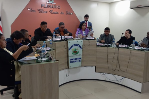Câmara Municipal de Santo Antônio dos Lopes aprova LDO 2027 em sessão ordinária